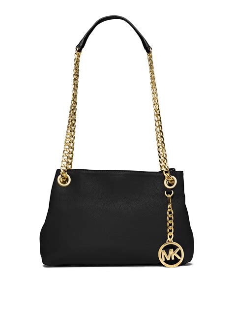 jet set chain shoulder bag michael kors|michael kors chain strap handbags.